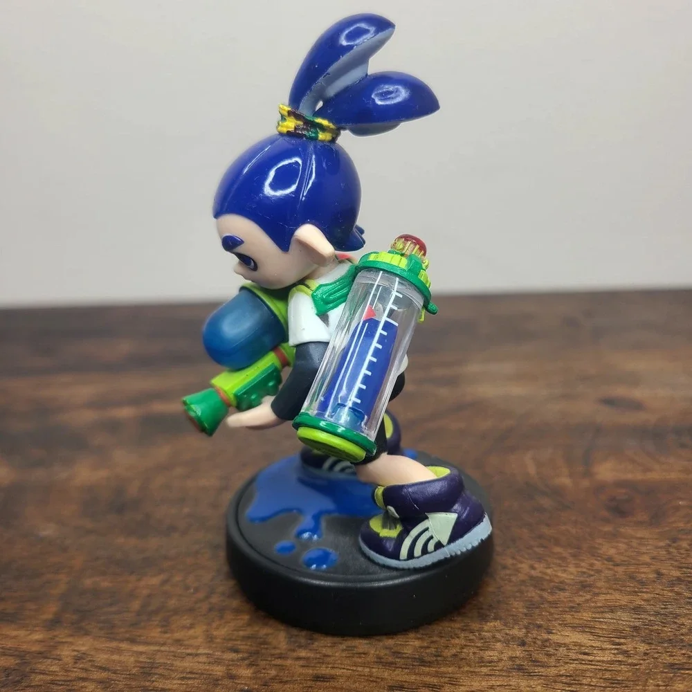Nintendo‎ Amiibo Figurine Splatoon Blue Inkling Boy Character